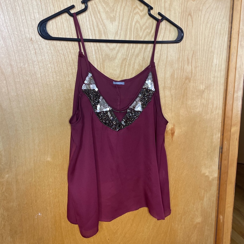 Charlotte Russe flowy top